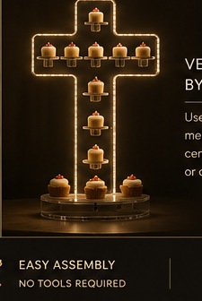 Lumina Cross at a celebration